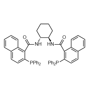 (1R,2R)-(+)-1,2-二氨基環(huán)己烷-N,N′-雙(2-苯基膦-1-萘?；?